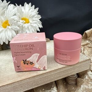 glamfoxx Pink Rosehip Oil Hyaluron Hydra Nourishing Face Cream